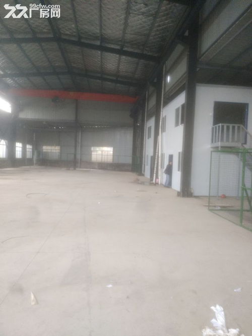 河西坪塘镇周边独院钢结构带行车厂房急租可做加工生产